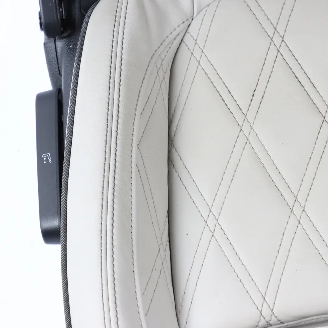 Front Right O/S Heated Leather Chester Grey to Mini Clubman F54 LCI Sport Seat with Part number 9471424 Mini Clubman F54 LCI Sport Seat Front Right O/S Heated Leather Chester Grey - SKU 9471424 - Part number 9471424