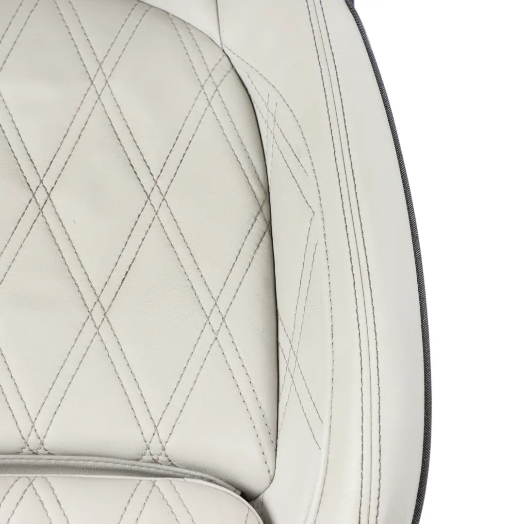 Front Right O/S Heated Leather Chester Grey to Mini Clubman F54 LCI Sport Seat with Part number 9471424 Mini Clubman F54 LCI Sport Seat Front Right O/S Heated Leather Chester Grey - SKU 9471424 - Part number 9471424