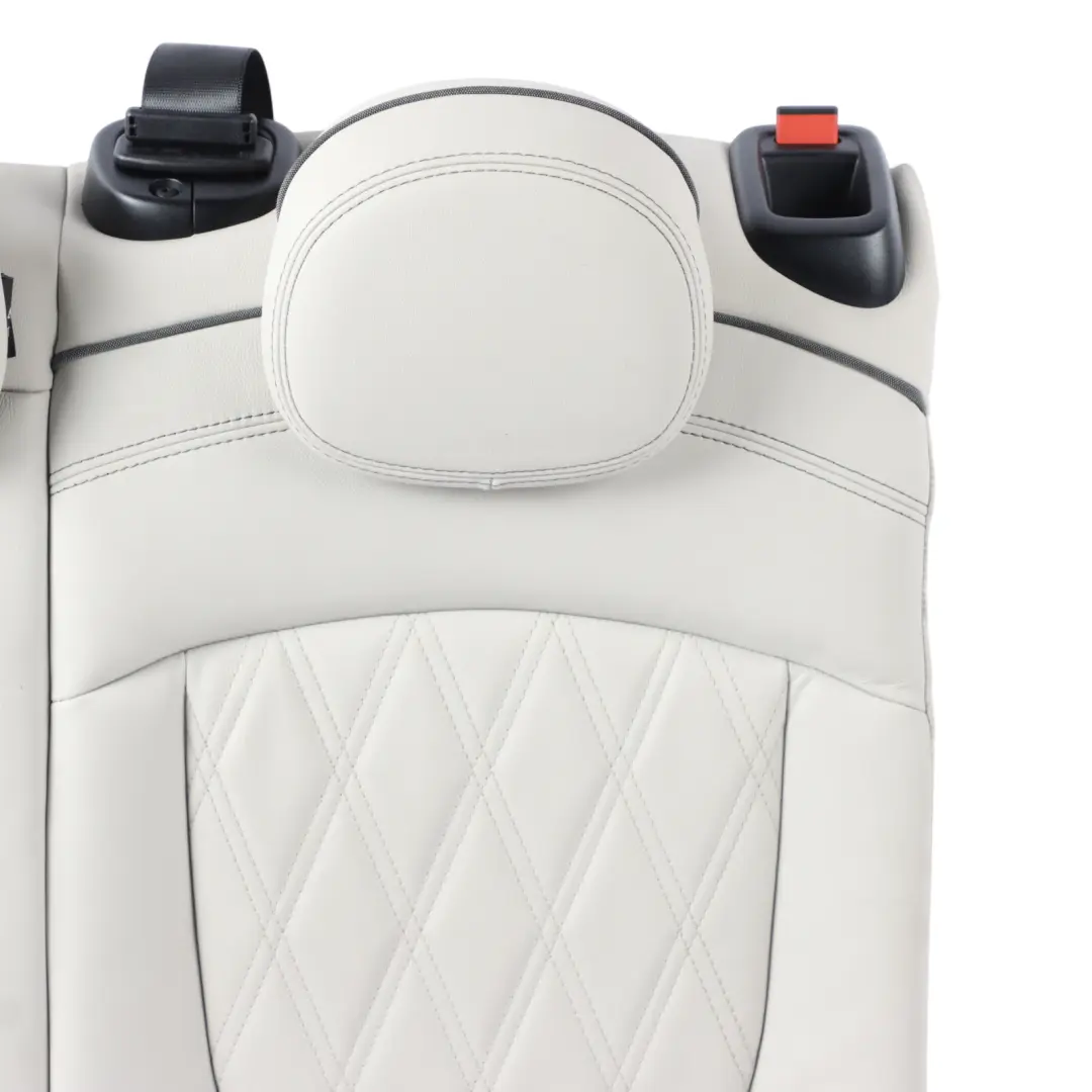 Backrest Rear Left N/S Back Cover Leather Chester Satellite Grey to Mini F54 Seat with Part number 9471439 Mini F54 Seat Backrest Rear Left N/S Back Cover Leather Chester Satellite Grey - SKU 9471439 - Part number 9471439