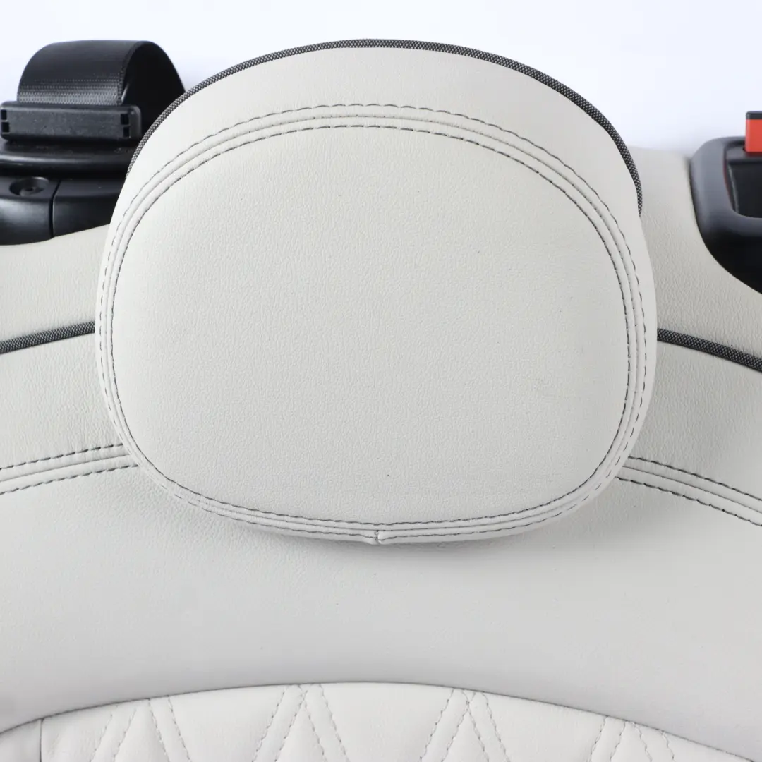 Backrest Rear Left N/S Back Cover Leather Chester Satellite Grey to Mini F54 Seat with Part number 9471439 Mini F54 Seat Backrest Rear Left N/S Back Cover Leather Chester Satellite Grey - SKU 9471439 - Part number 9471439