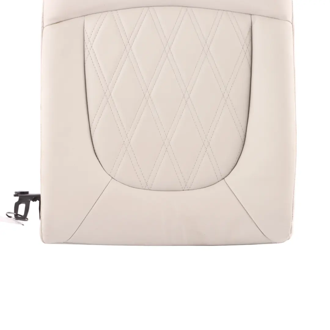 Mini F54 Seat Backrest Rear Right O/S Back Cover Leather Chester Satellite Grey - SKU 9471440 - Part number 9471440