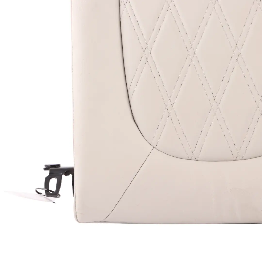 Mini F54 Seat Backrest Rear Right O/S Back Cover Leather Chester Satellite Grey - SKU 9471440 - Part number 9471440