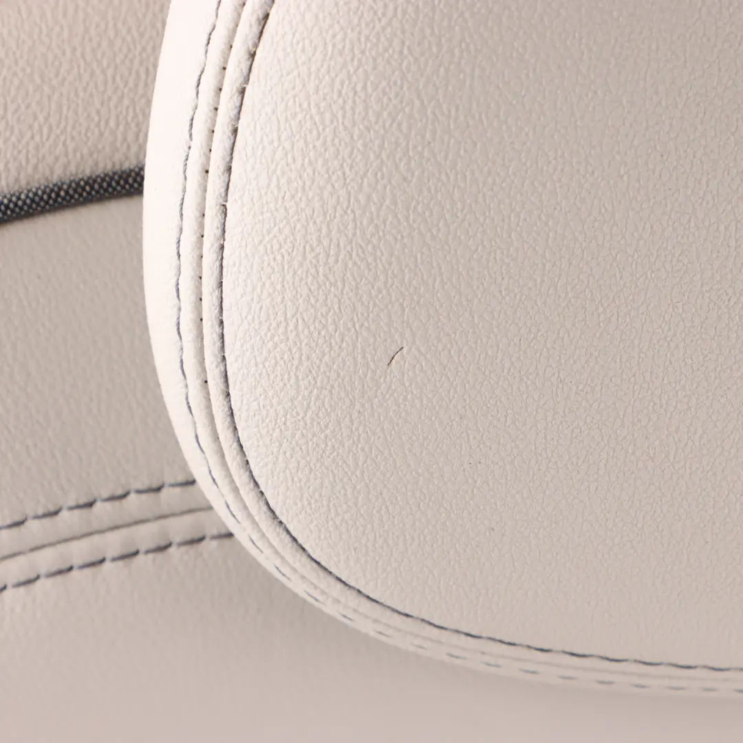 Mini F54 Seat Backrest Rear Right O/S Back Cover Leather Chester Satellite Grey - SKU 9471440 - Part number 9471440