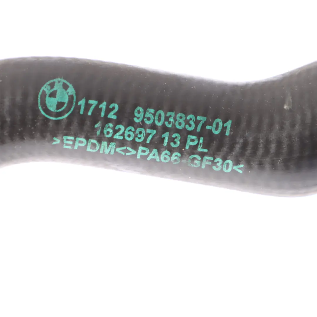 Coolant Hose BMW X3 F97 X4 F98 Pipe Expansion Tank Hose to with Part number 9503837 Coolant Hose BMW X3 F97 X4 F98 Pipe Expansion Tank Hose - SKU 9503837 - Part number 9503837