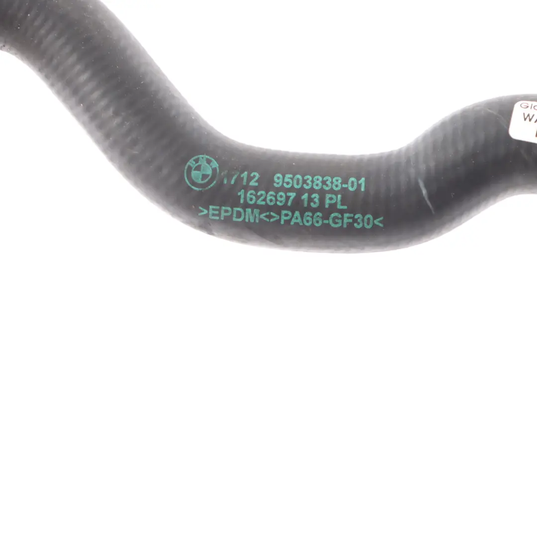 Coolant Hose BMW X3 F97 X4 F98 Pipe Expansion Tank Hose to with Part number 9503838 Coolant Hose BMW X3 F97 X4 F98 Pipe Expansion Tank Hose - SKU 9503838 - Part number 9503838