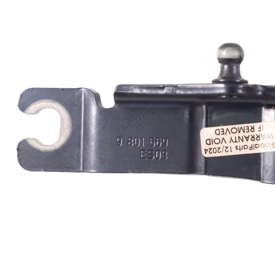 Mini R60 Charnière de capot avant gauche Cosmic Black Metallic 303 - SKU 9801569-COS - Numéro de pièce 9801569