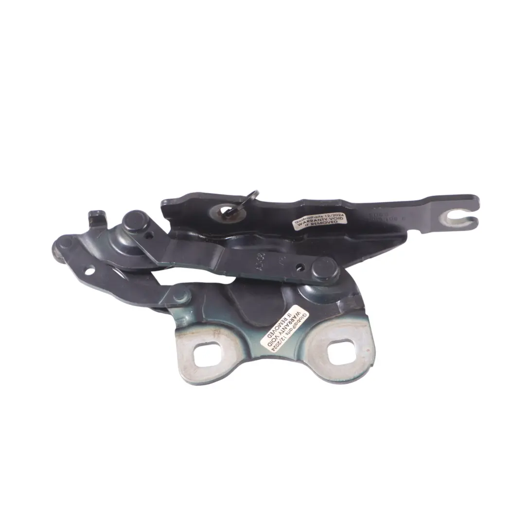 Capó delantero Bisagra izquierda Negro cósmico metalizado 303 para Mini R60 con número de pieza 9801569 Mini R60 Capó delantero Bisagra izquierda Negro cósmico metalizado 303 - SKU 9801569-COS - Número de pieza 9801569