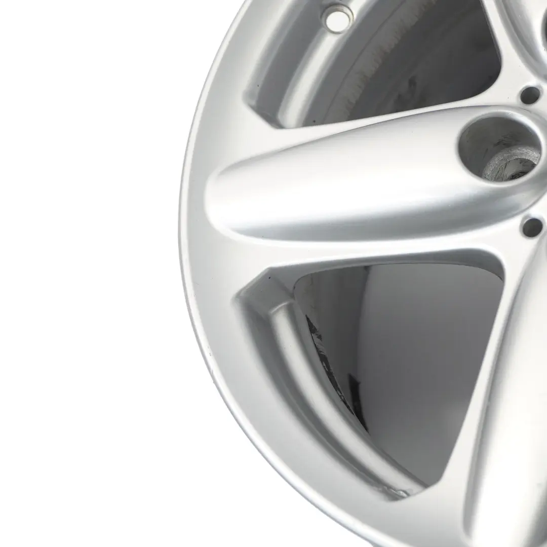 Alloy Rim 16" 5-Star Single Spoke 124 to Mini Cooper R60 R61 Silver Wheel with Part number 9803720 Mini Cooper R60 R61 Silver Wheel Alloy Rim 16" 5-Star Single Spoke 124 - SKU 9803720-1 - Part number 9803720