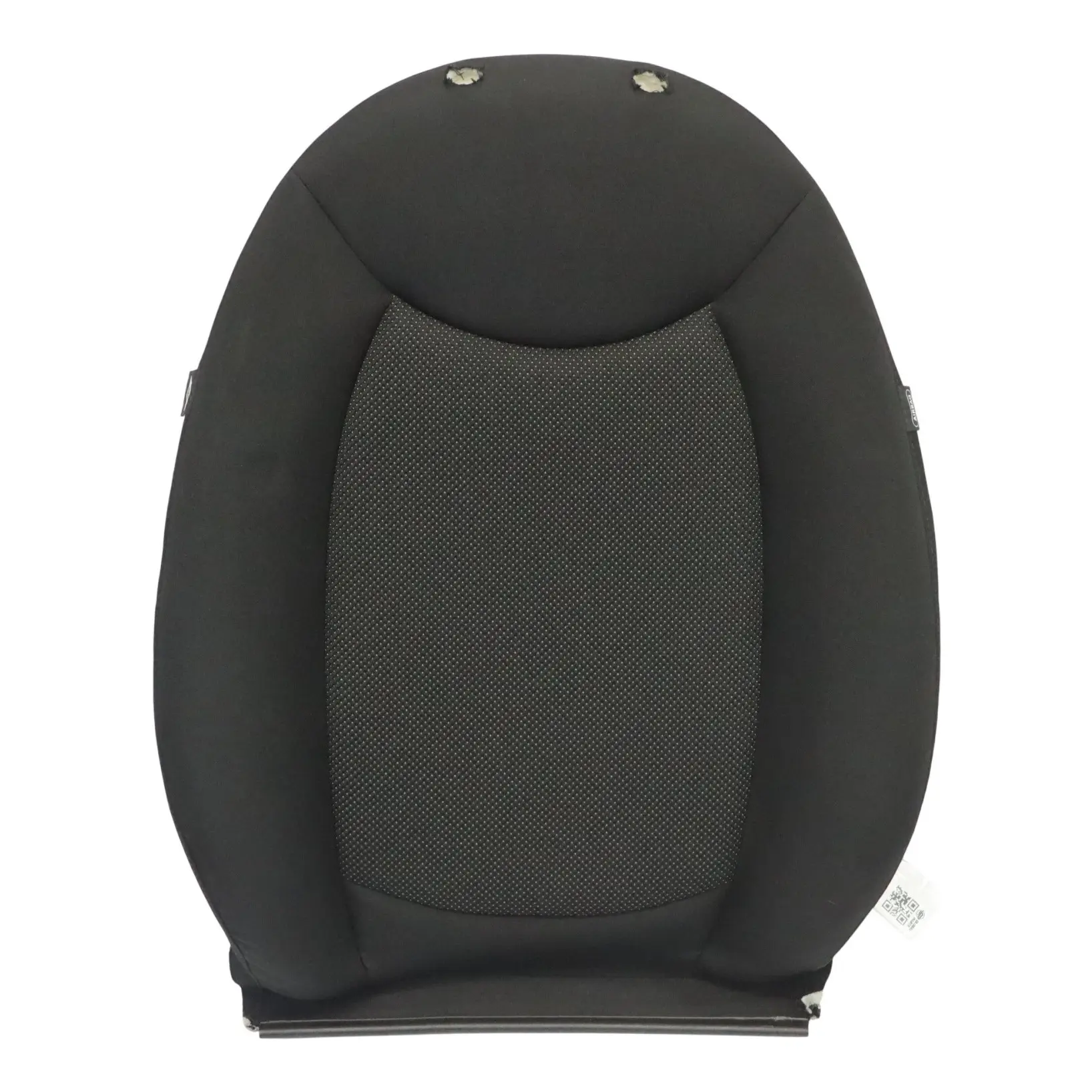 Mini R60 Front Seat Heated Backrest Left N/S Trim Panelling Cloth Black 9805134