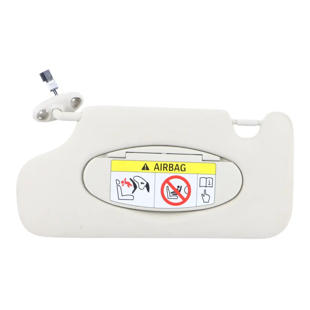 Mini  Countryman R60 Parasol Izquierdo Etiqueta Cubre Espejo Beige Claro