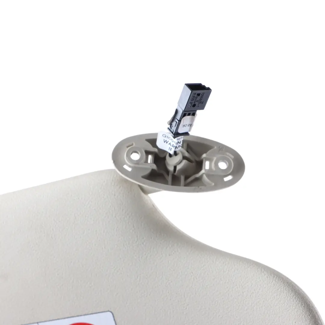 Visiera parasole sinistra Etichetta Coprispecchietto Beige chiaro per Mini R60 con numero di parte 9813131 Mini R60 Visiera parasole sinistra Etichetta Coprispecchietto Beige chiaro - SKU 9813131-3 - Numero di parte 9813131