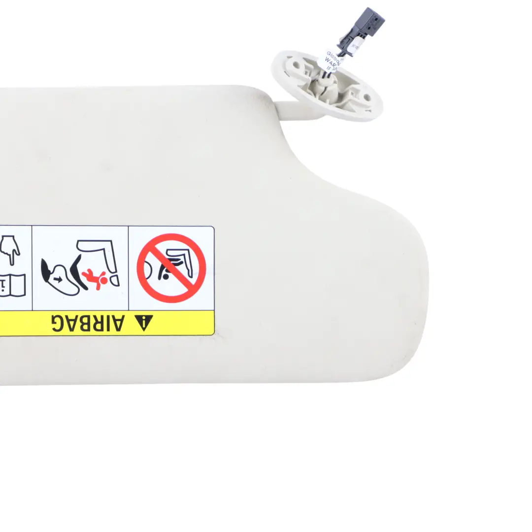 Mini Countryman R60 Sun Visor Left N/S Label Mirror Cover Light Beige - SKU 9813131-3 - Part number 9813131