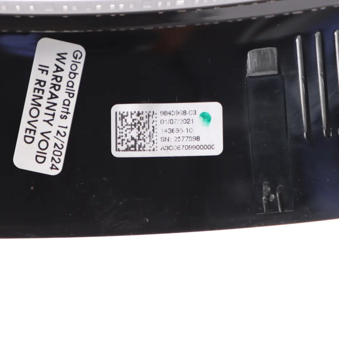  Screen Ring Mini F55 F56 F57 Navigation Display Head Unit Trim Cover - SKU 9843968 - Part number 9843968