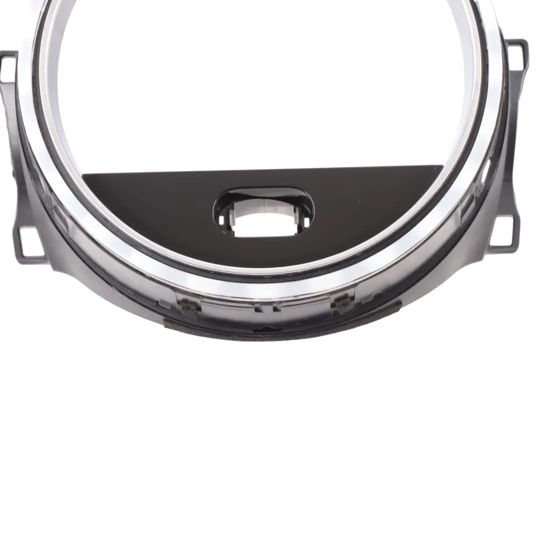 Central Information Display Screen Surround Trim Cover Chrome to Mini F55 with Part number 9878719 Mini F55 Central Information Display Screen Surround Trim Cover Chrome - SKU 9878719 - Part number 9878719