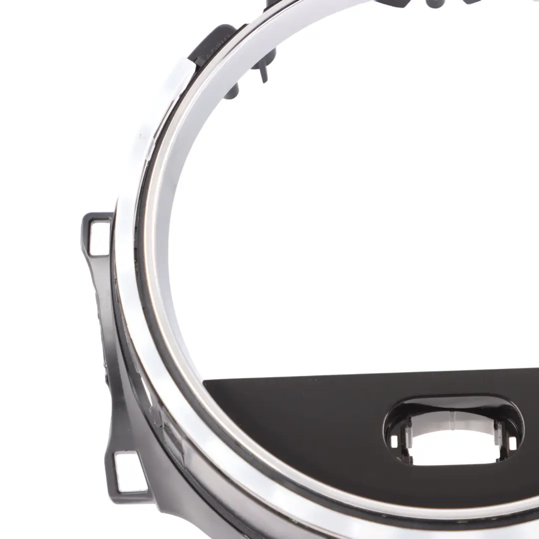 Mini F55 Schermo informativo centrale Surround Trim Cover Cromo - SKU 9878719 - Numero di parte 9878719