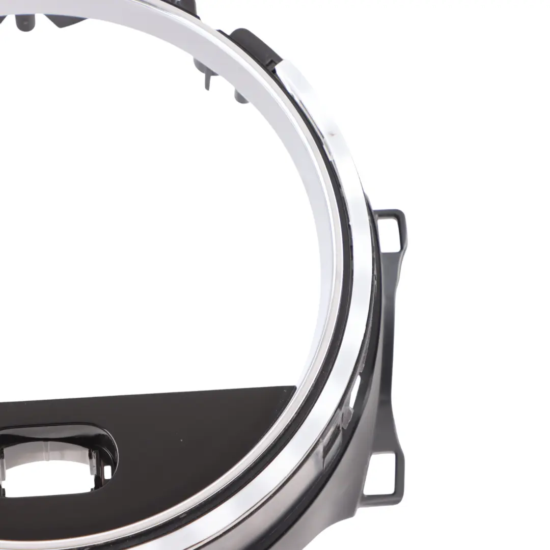 Central Information Display Screen Surround Trim Cover Chrome to Mini F55 with Part number 9878719 Mini F55 Central Information Display Screen Surround Trim Cover Chrome - SKU 9878719 - Part number 9878719