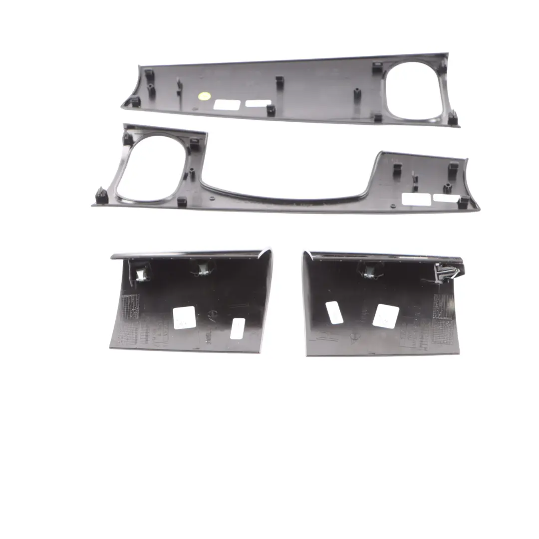 Mini F55 F56 R57 LCI Dashboard Trim Panel Cover Strip Set Piano Black - SKU RHD-9893533 - Part number 9893533