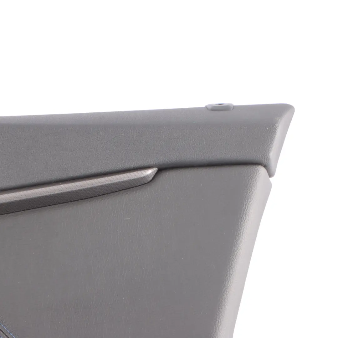 BMW F40 Door Card Front Right O/S Lining Trim Perforated Leather Dakota Black - SKU 9893822 - Part number 9893822