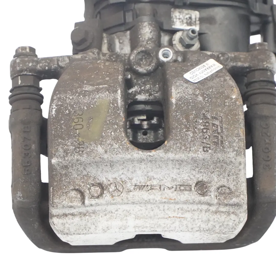 pinza de freno AMG trasera derecha unidad para Mercedes W213 C238 con número de pieza A0004231806 Mercedes W213 C238 pinza de freno AMG trasera derecha unidad - SKU A0004231806 - Número de pieza A0004231806