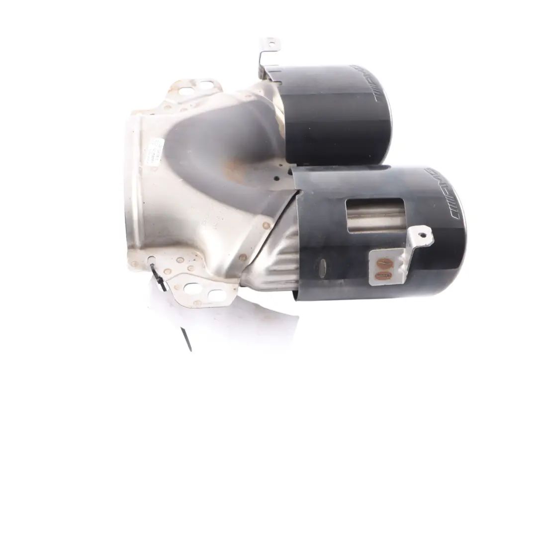 Tubo Escape AMG Tailpipe Recorte Trasero Derecho para Mercedes W177 W247 con número de pieza A0004901600 Mercedes W177 W247 Tubo Escape AMG Tailpipe Recorte Trasero Derecho - SKU A0004901600 - Número de pieza A0004901600