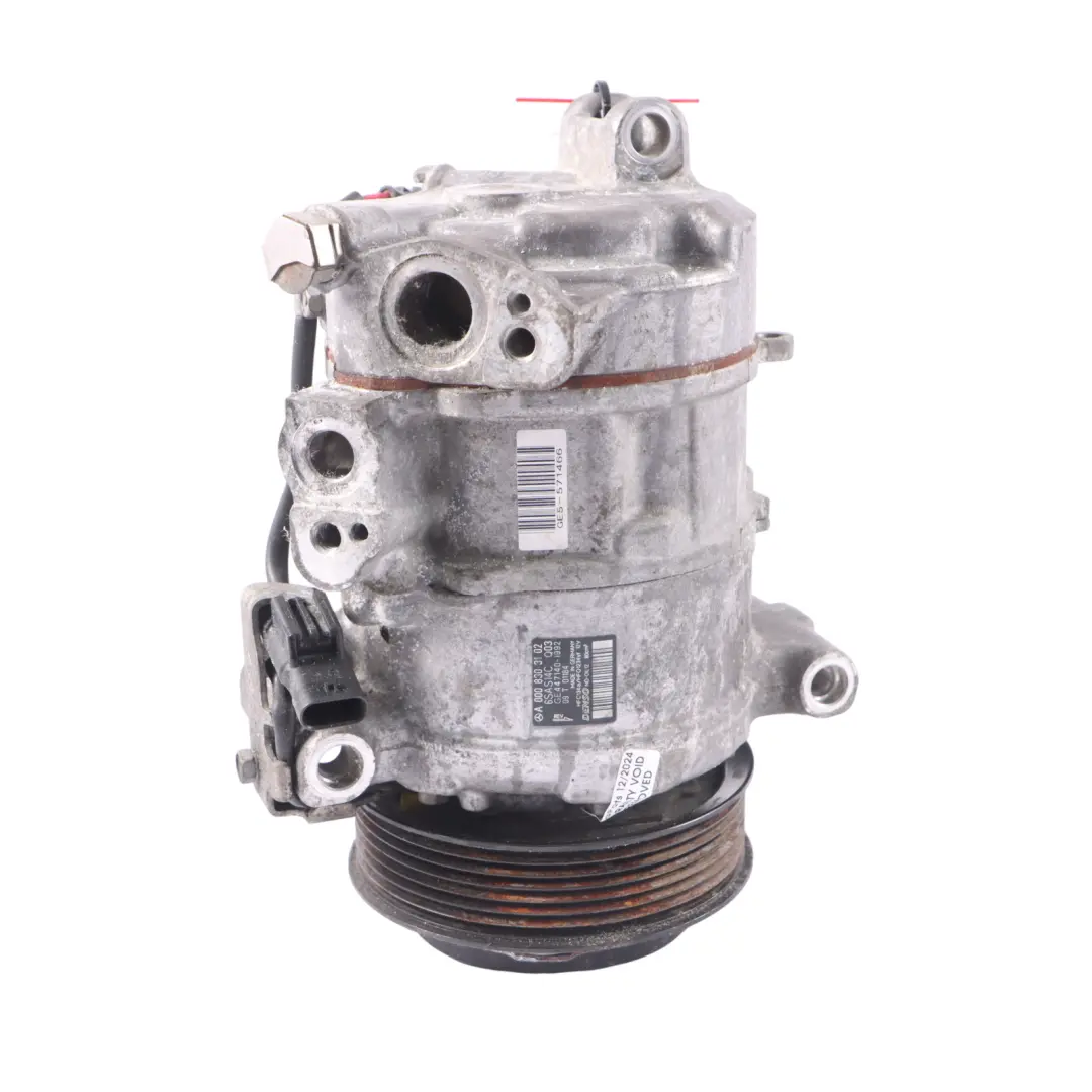 Mercedes W205 Compressore Aria Condizionata Pompa A/C - SKU A0008303102 - Numero di parte A0008303102