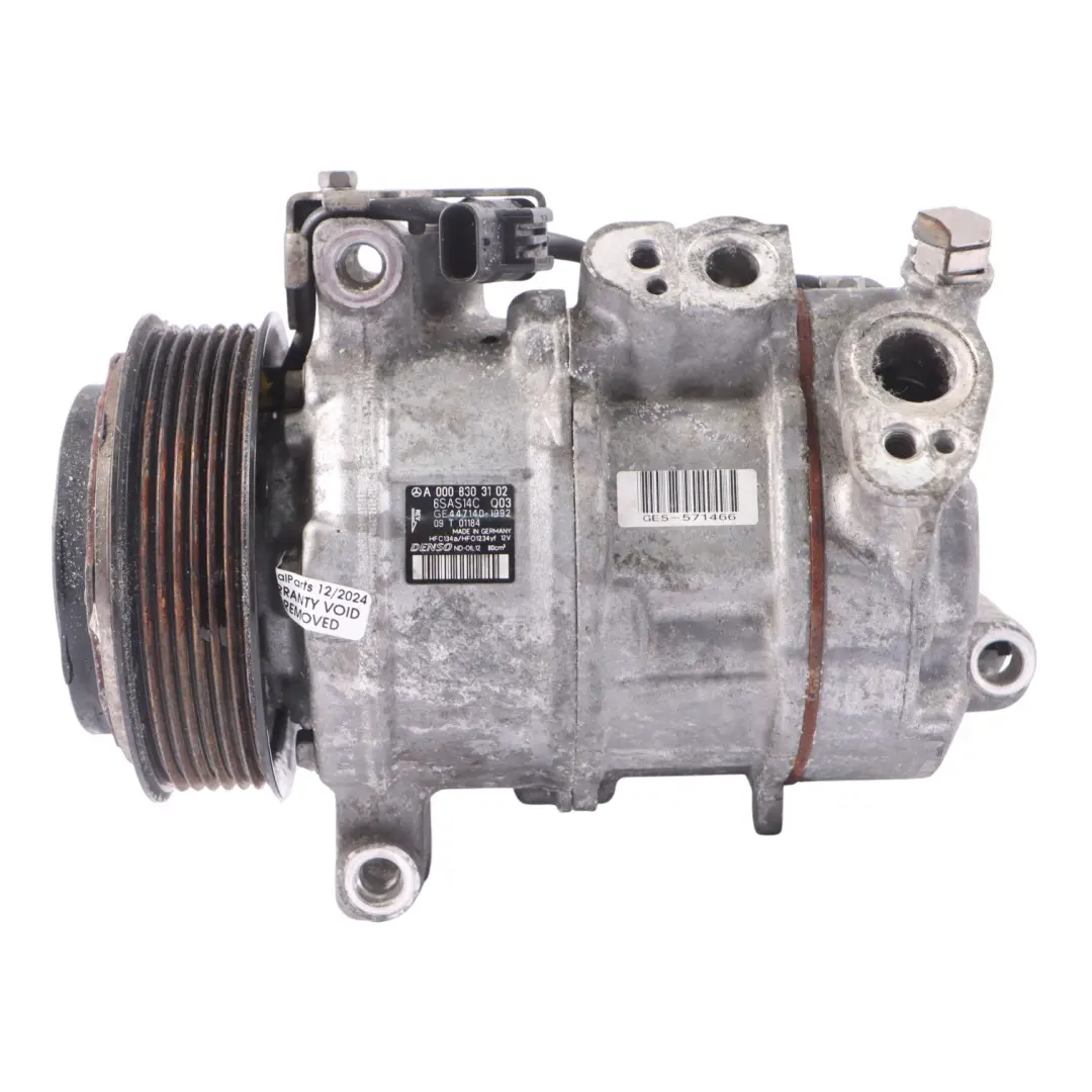 Conditioning Compressor A/C Pump to Mercedes W205 Air with Part number A0008303102 Mercedes W205 Air Conditioning Compressor A/C Pump - SKU A0008303102 - Part number A0008303102