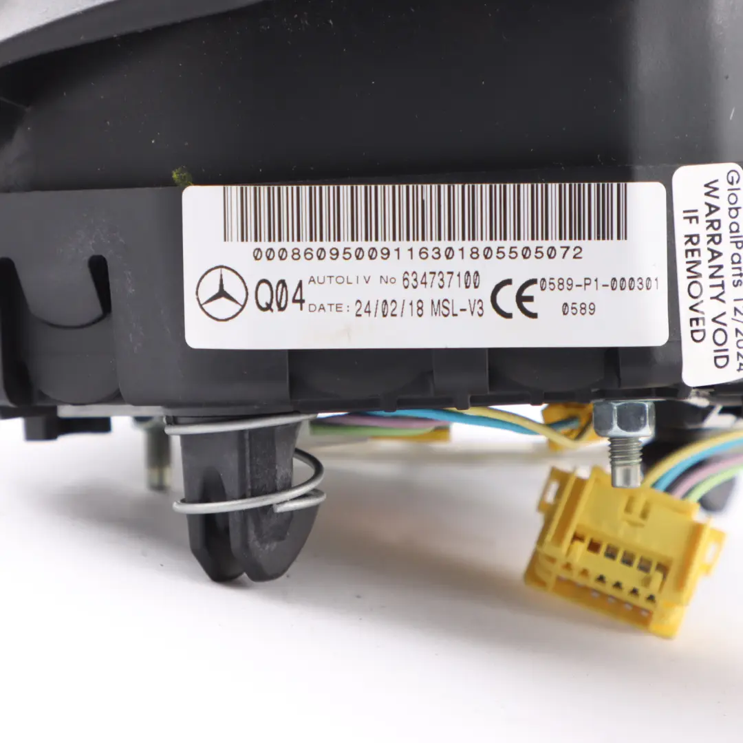 Module Mercedes W166 C292 Driver's Side Steering Wheel DAMAGED to Air with Part number A0008609500 Air Module Mercedes W166 C292 Driver's Side Steering Wheel DAMAGED - SKU A0008609500-1 - Part number A0008609500