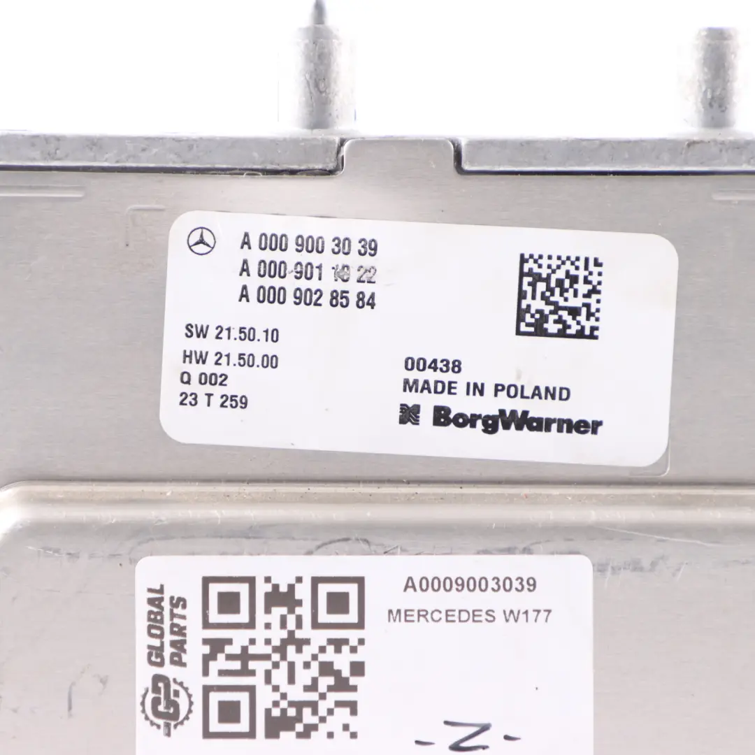 Starter Battery Control Module DC Converter to Mercedes C118 W177 W247 with Part number A0009003039 Mercedes C118 W177 W247 Starter Battery Control Module DC Converter - SKU A0009003039 - Part number A0009003039