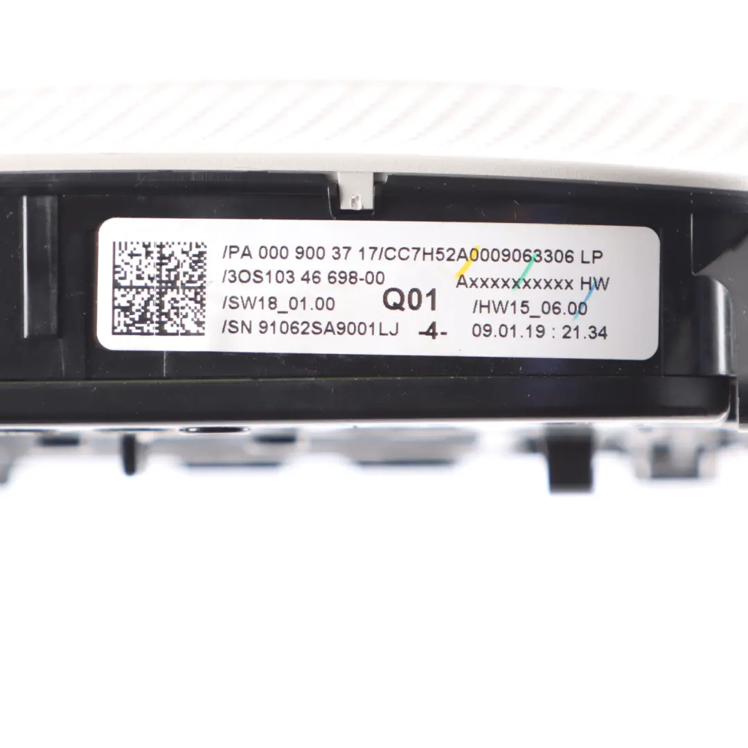 Mercedes W205 Panneau Commande Plafonnier Lampe Rangement Lunettes Soleil - SKU A0009003717-2 - Numéro de pièce A0009003717