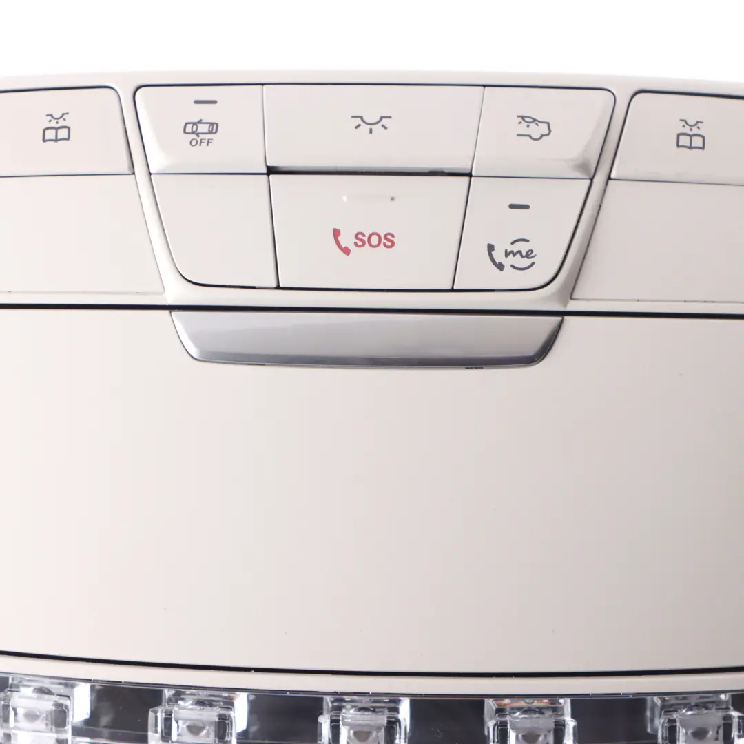 Mercedes W205 Tetto Cabina Lampada Lampada Bianco Occhiali Sole Stoccaggio - SKU A0009003717-2 - Numero di parte A0009003717