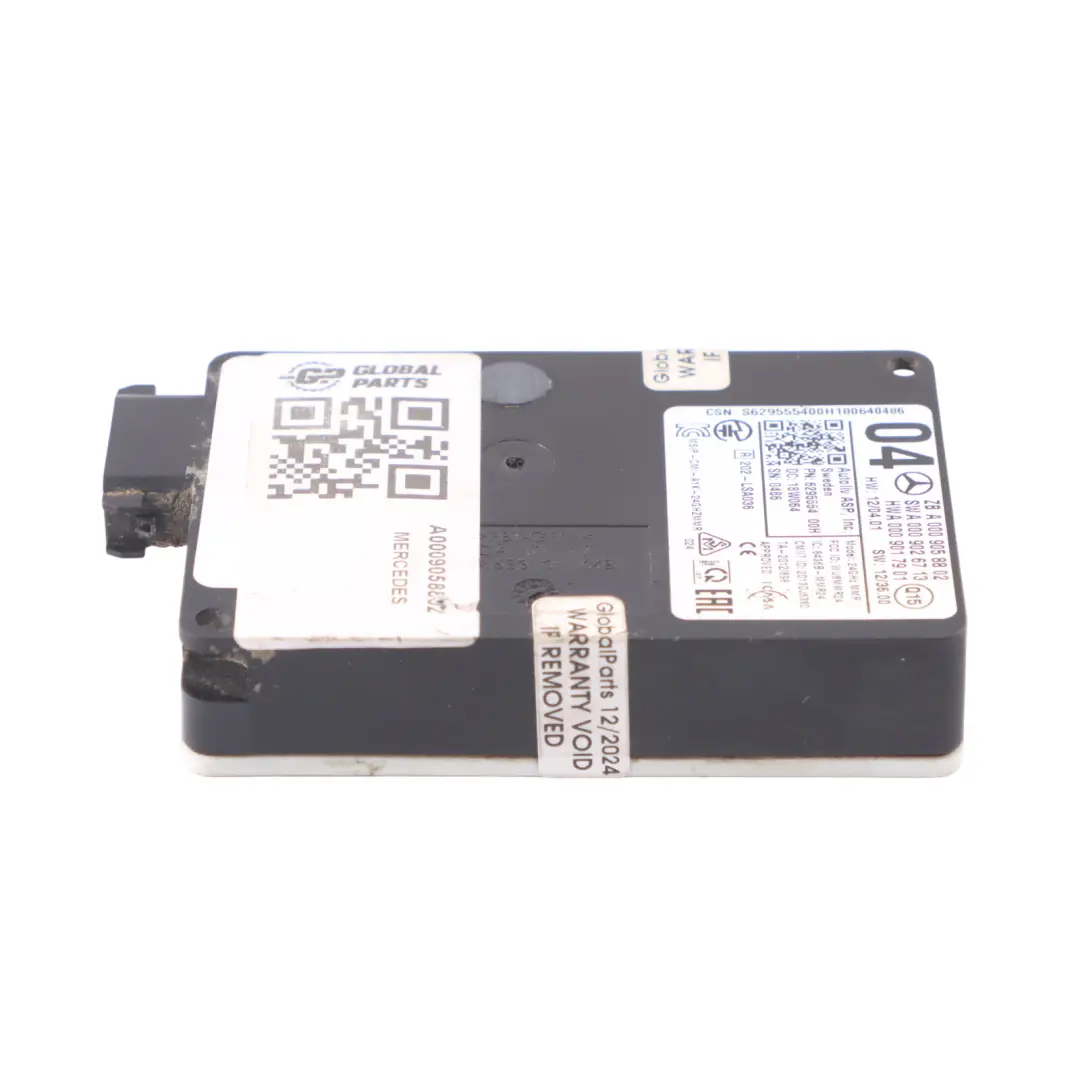 Mercedes W166 W205 W212 Parachoque Trasero Sensor Punto Ciego Módulo - SKU A0009058802 - Número de pieza A0009058802