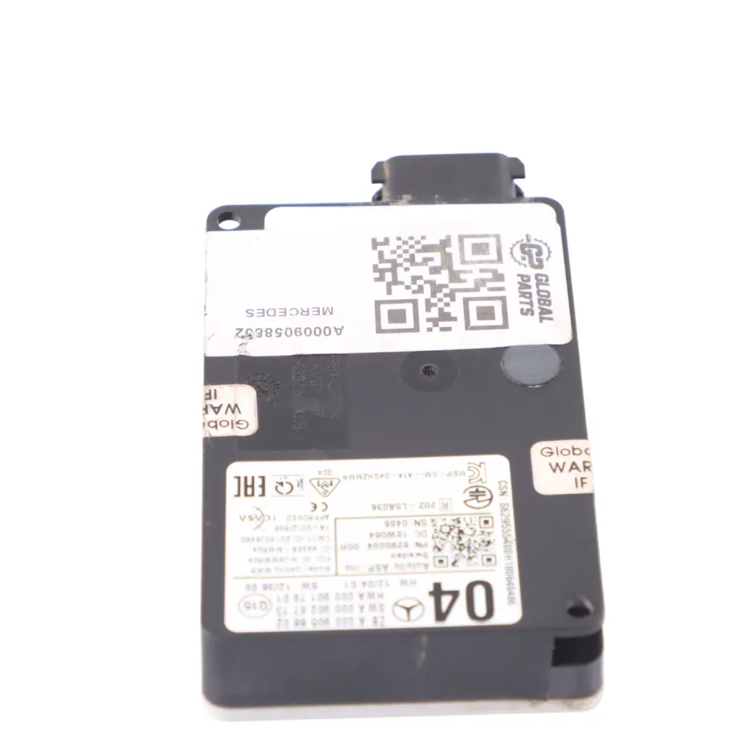 Mercedes W166 W205 W212 Parachoque Trasero Sensor Punto Ciego Módulo - SKU A0009058802 - Número de pieza A0009058802