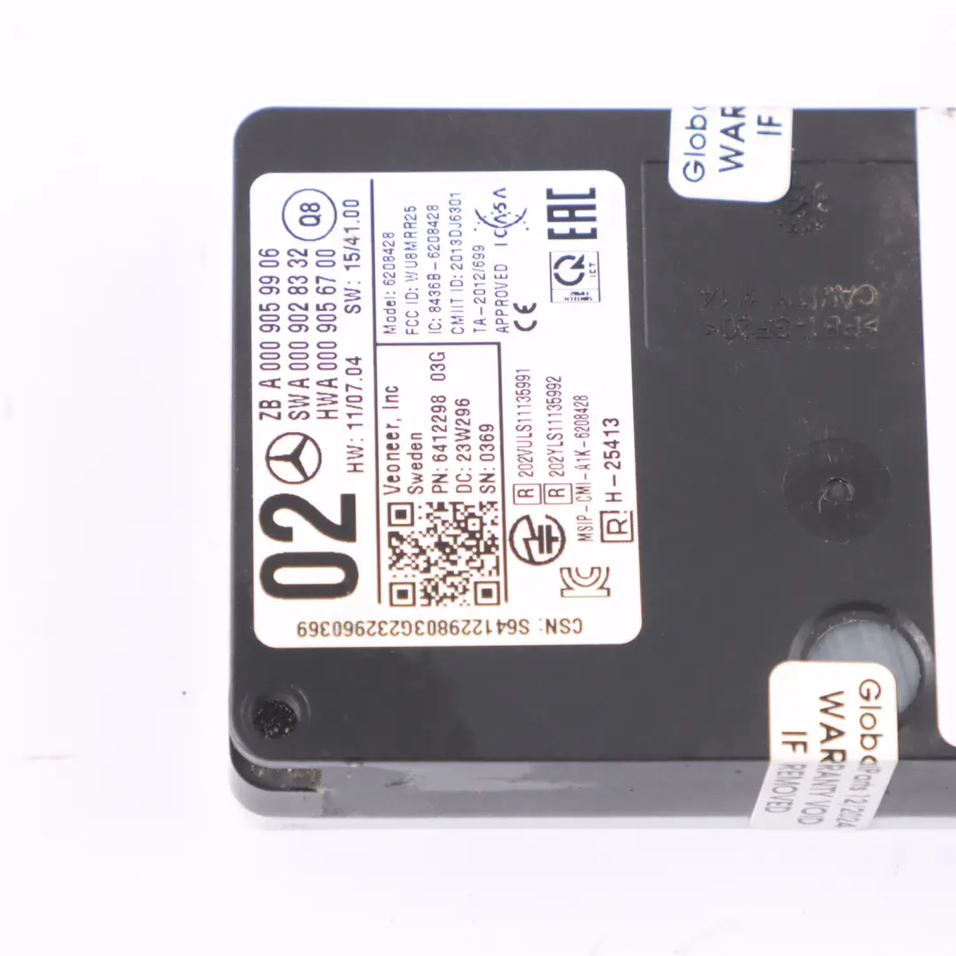  Distance Radar Module Mercedes GLE W166 C292 Unité de contrôle - SKU A0009059906 - Numéro de pièce A0009059906