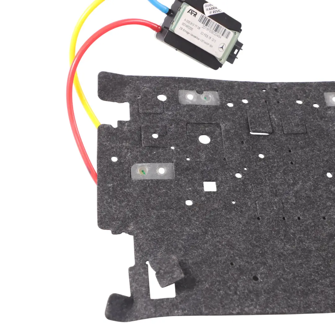 Mercedes W176 Seat Cable Lordosis Lumbar Pump Control Front Left N/S - SKU A0009107708-1 - Part number A0009107708