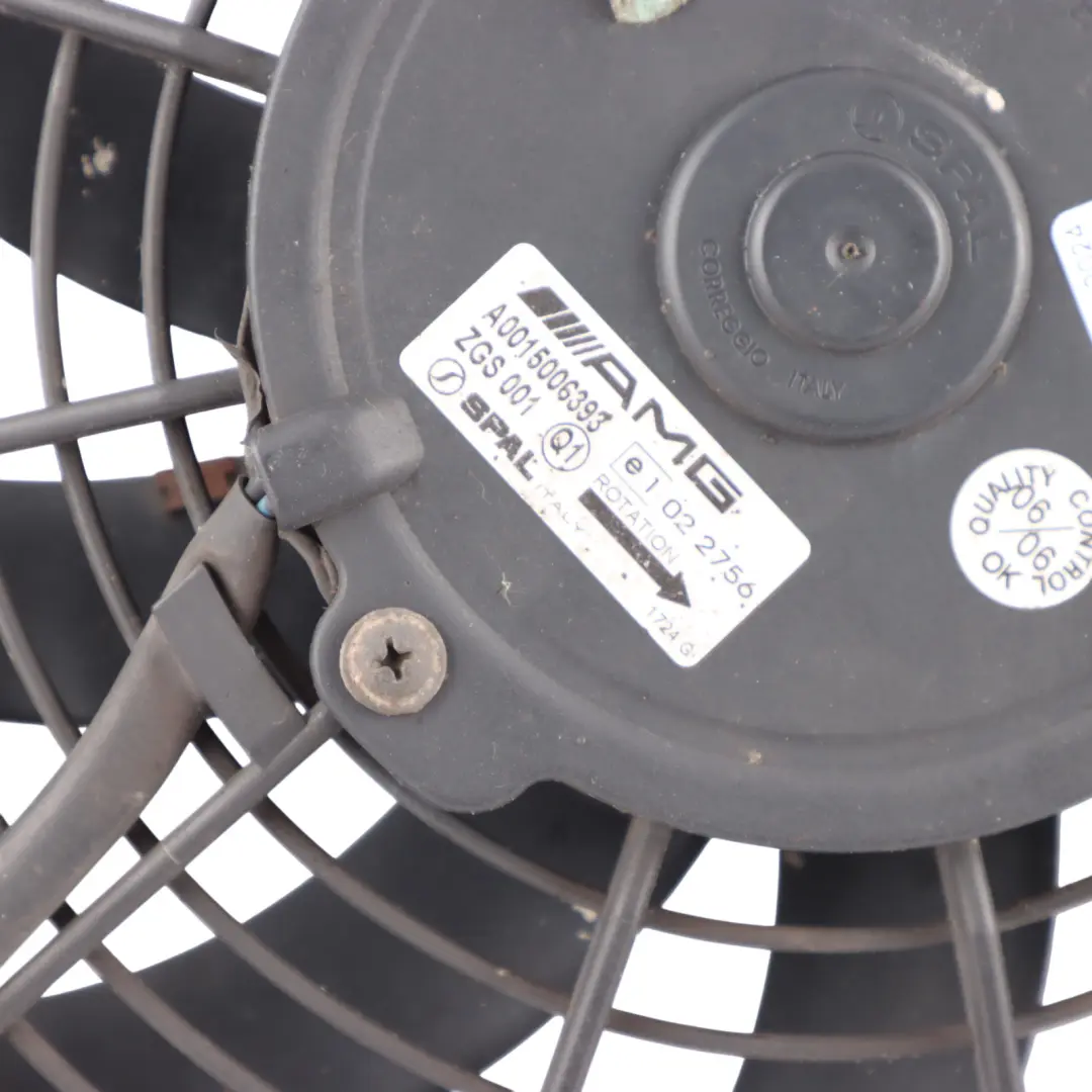 M275 Petrol Blower Fan Shroud Radiator Cooler to Mercedes W221 with Part number A0015006393 Mercedes W221 M275 Petrol Blower Fan Shroud Radiator Cooler - SKU A0015006393 - Part number A0015006393