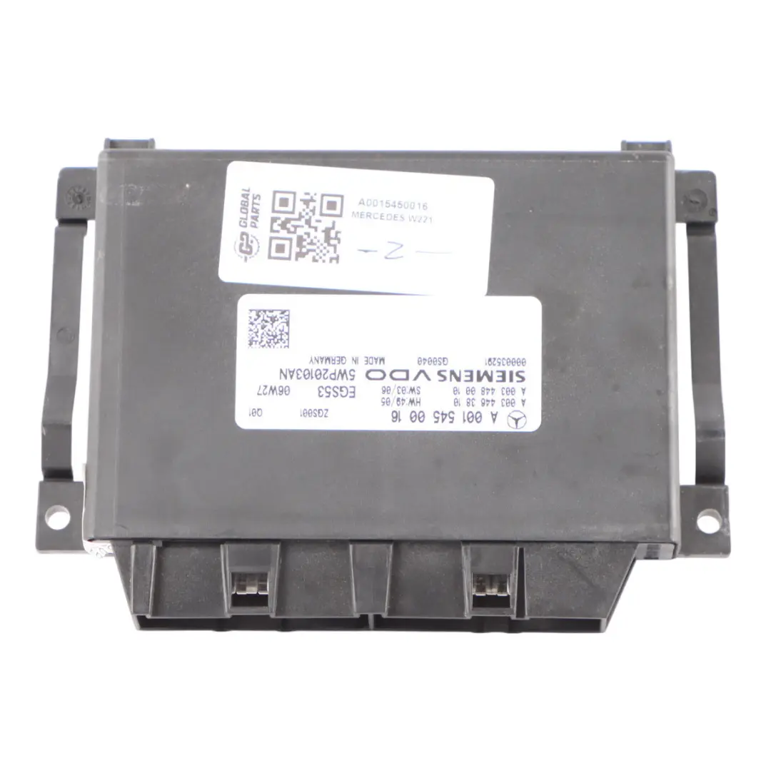 S65 AMG Automatic Gearbox Transmission Control Unit to Mercedes W221 with Part number A0015450016 Mercedes W221 S65 AMG Automatic Gearbox Transmission Control Unit - SKU A0015450016 - Part number A0015450016
