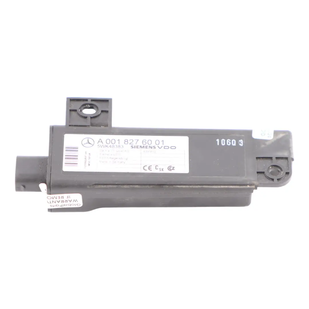 Mercedes W211 W221 TPMS Sistema Monitoraggio Della Pressione Antenna - SKU A0018276001 - Numero di parte A0018276001