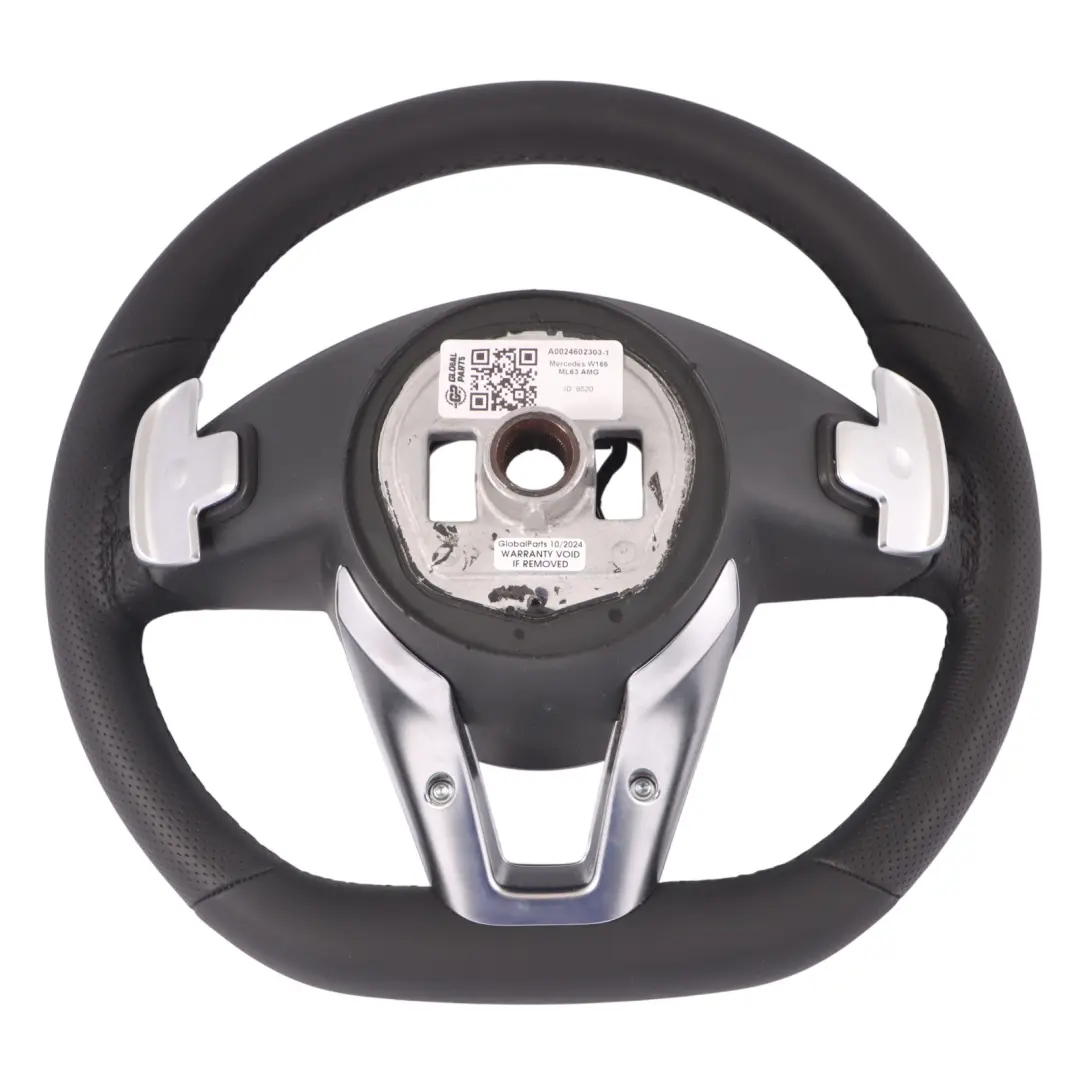 Lenkrad NEU Schwarz Leder Schaltwippen für Mercedes GLE W166 C292 mit Teilenummer A0024602303 Mercedes GLE W166 C292 Lenkrad NEU Schwarz Leder Schaltwippen - SKU A0024602303-1 - Teilenummer A0024602303