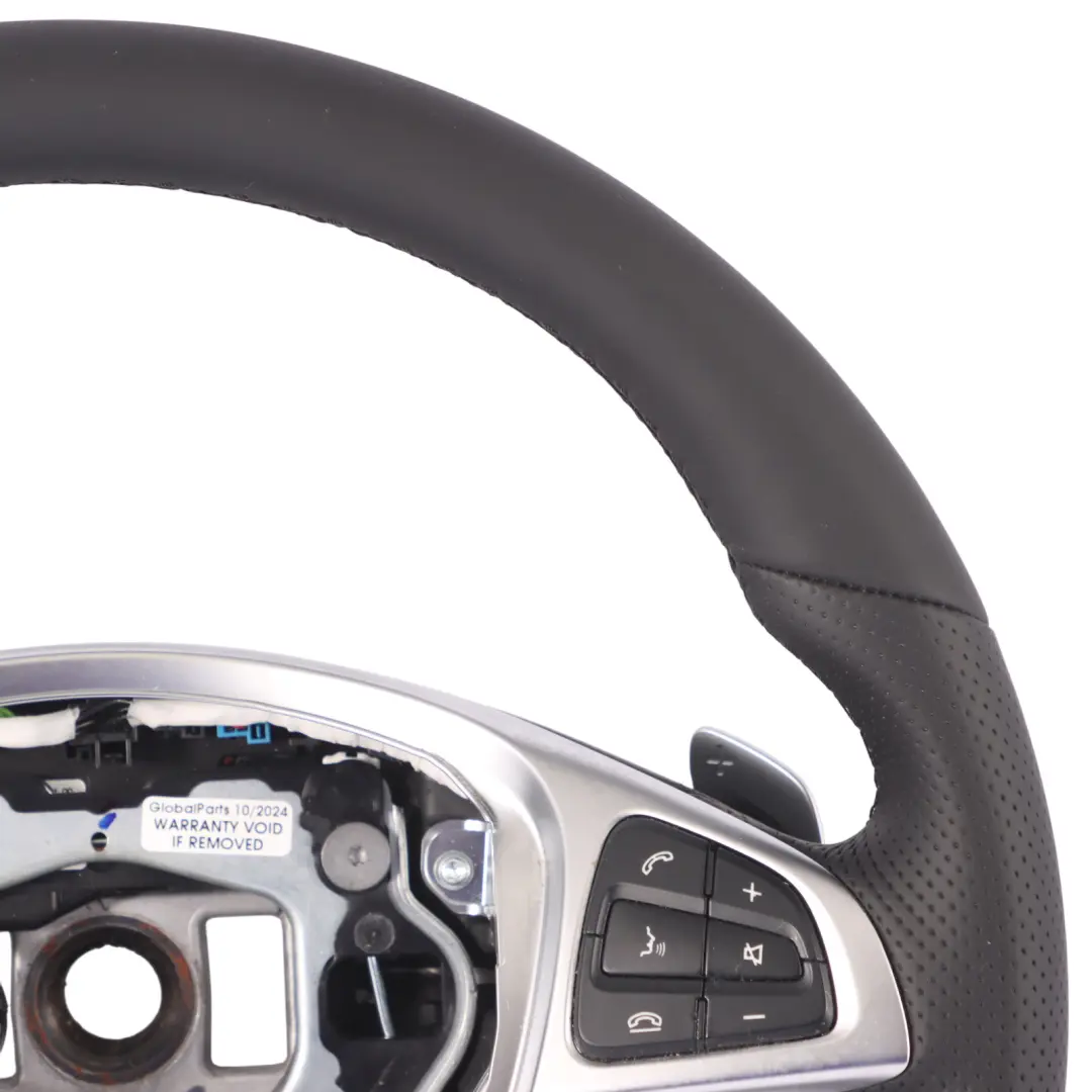 Lenkrad NEU Schwarz Leder Schaltwippen für Mercedes GLE W166 C292 mit Teilenummer A0024602303 Mercedes GLE W166 C292 Lenkrad NEU Schwarz Leder Schaltwippen - SKU A0024602303-1 - Teilenummer A0024602303
