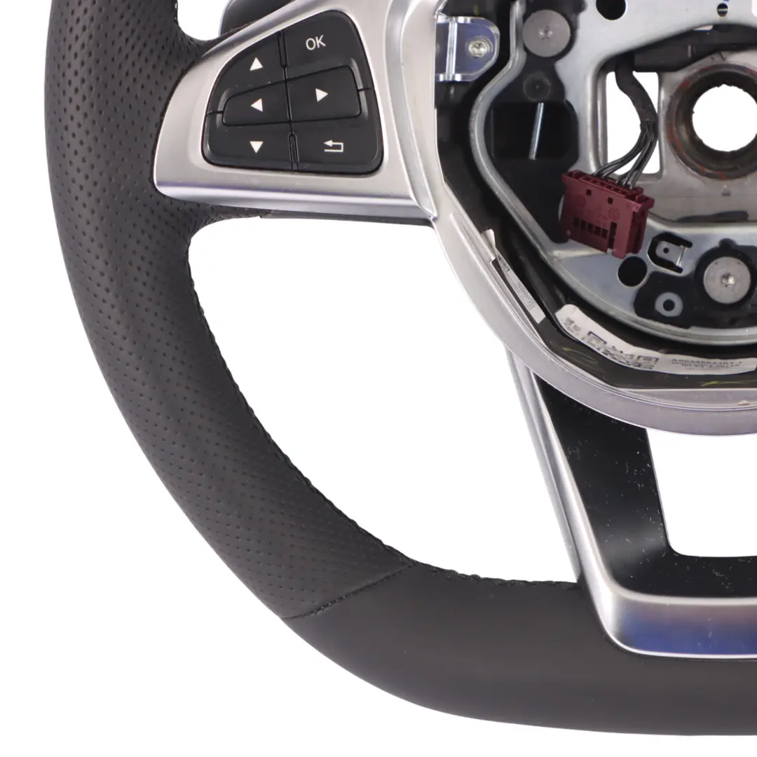 Volant NEUF Cuir Noir Palettes Changement Vitesse pour Mercedes W166 C292 à propos du numéro de pièce A0024602303 Mercedes W166 C292 Volant NEUF Cuir Noir Palettes Changement Vitesse - SKU A0024602303-1 - Numéro de pièce A0024602303