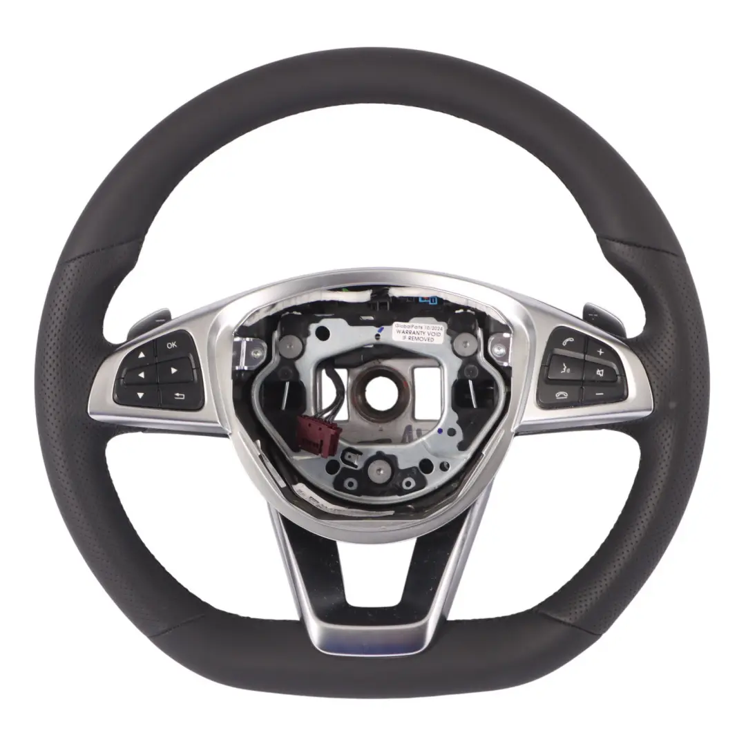 NUOVO in Pelle Nera Cambio al Volante per Mercedes GLE W166 C292 Volante con numero di parte A0024602303 Mercedes GLE W166 C292 Volante NUOVO in Pelle Nera Cambio al Volante - SKU A0024602303-1 - Numero di parte A0024602303