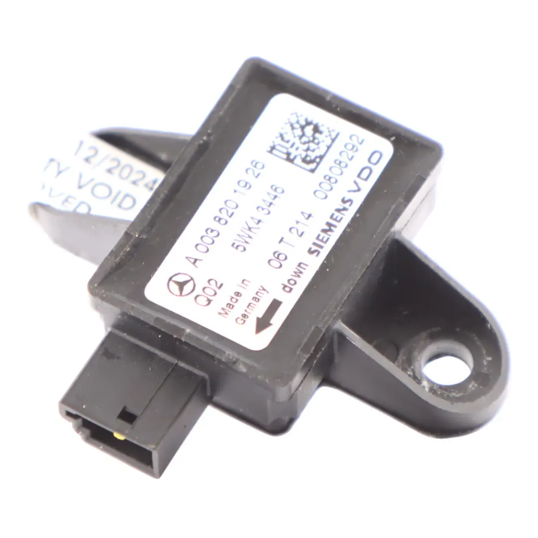 Mercedes W221 Door Crash Impact Sensor Rear Left Right N/O/S - SKU A0038201926 - Part number A0038201926