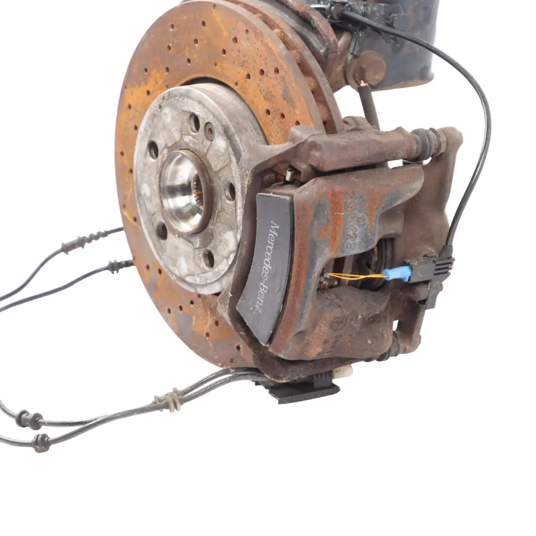 Suspension Leg AMG Front Right O/S Spring Strut Brake Disc Caliper to Mercedes W176 with Part number A1173231600 Mercedes W176 Suspension Leg AMG Front Right O/S Spring Strut Brake Disc Caliper - SKU A1173231600-2 - Part number A1173231600