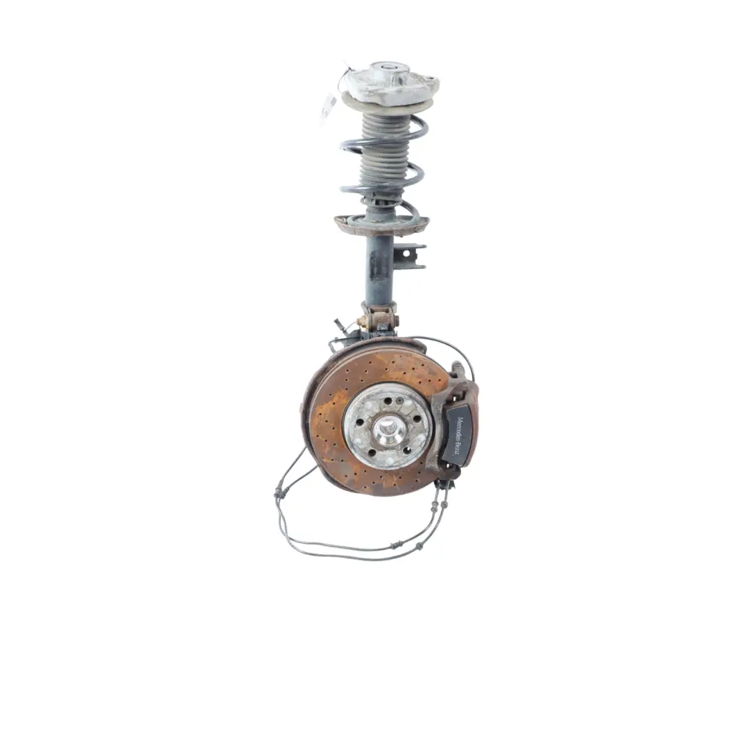Mercedes C117 W176 AMG Federbeindämpfer Bremsscheibe Bremssattel Vorne Rechts - SKU A1173231600-2 - Teilenummer A1173231600