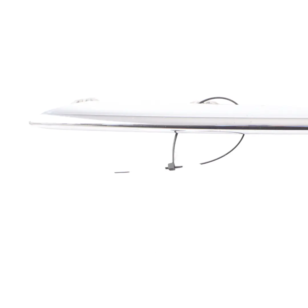 Front Grille Radiator Cover Moulding Chrome Left N/S to Mercedes W176 with Part number A1178850921 Mercedes W176 Front Grille Radiator Cover Moulding Chrome Left N/S - SKU A1178850921 - Part number A1178850921