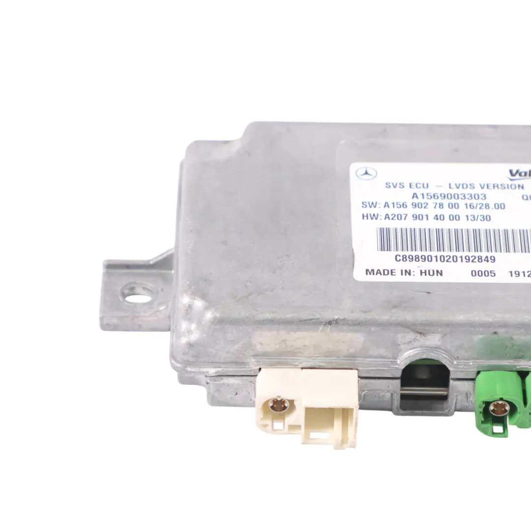 Module contrôle caméra panoramique pour Mercedes X156 GLE W166 à propos du numéro de pièce A1569003303 Mercedes X156 GLE W166 Module contrôle caméra panoramique - SKU A1569003303 - Numéro de pièce A1569003303