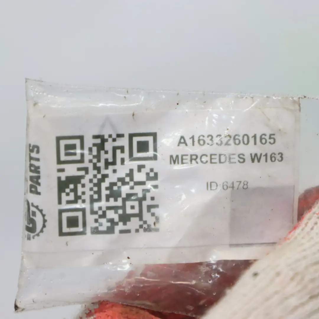 Barra Antivuelco Eje Trasero Barra estabilizadora para Mercedes ML W163 con número de pieza A1633260165 Mercedes ML W163 Barra Antivuelco Eje Trasero Barra estabilizadora - SKU A1633260165 - Número de pieza A1633260165