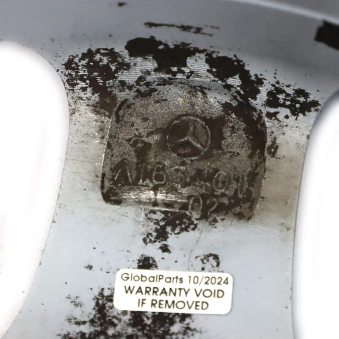 Alloy Rim 17" 8.5J ET52 to Mercedes ML W163 Silver Wheel with Part number A1634010902 Mercedes ML W163 Silver Wheel Alloy Rim 17" 8.5J ET52 - SKU A1634010902-3 - Part number A1634010902