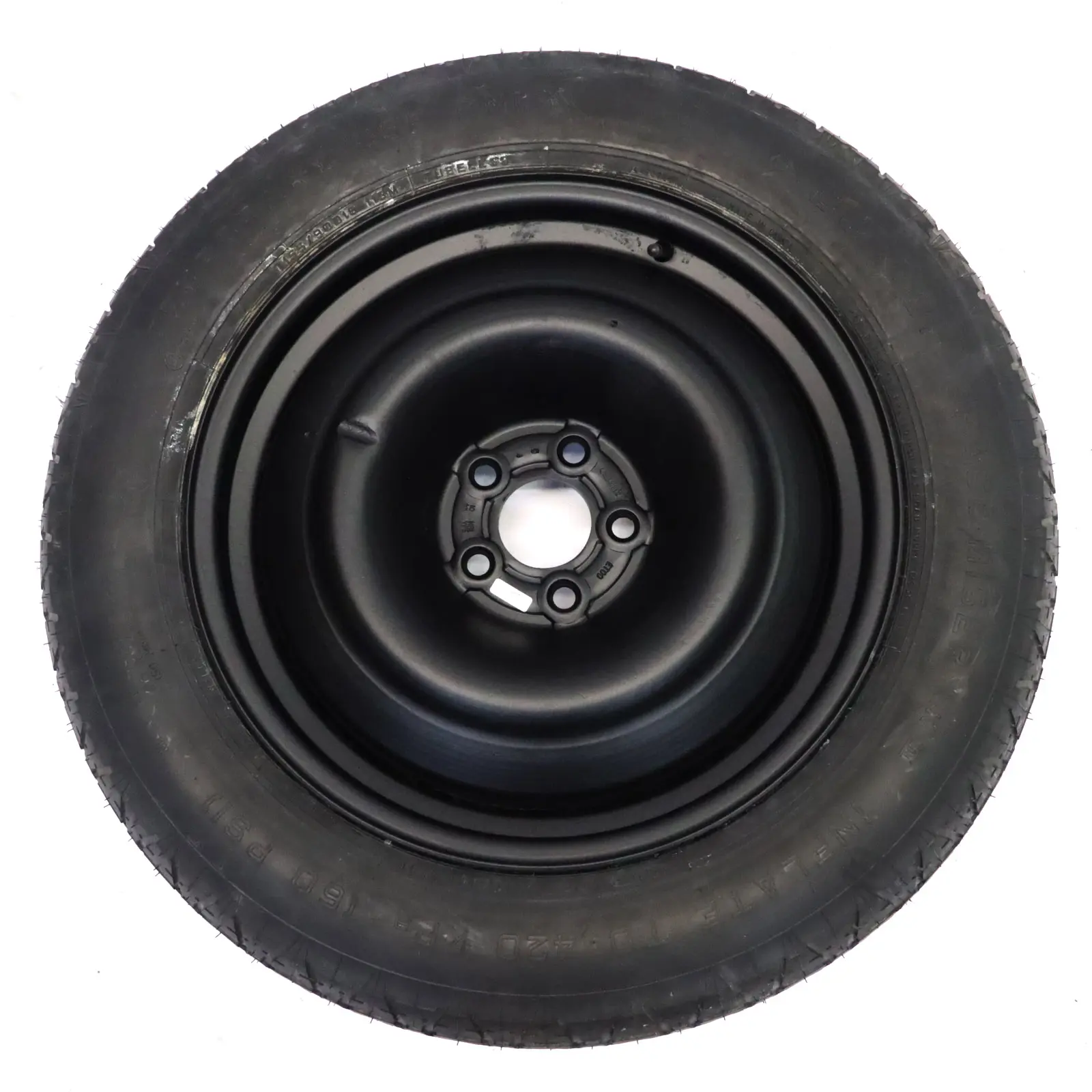 Mercedes ML W163 Dunlop Ruota scorta acciaio Pneumatico R18 155/90 A1634011102