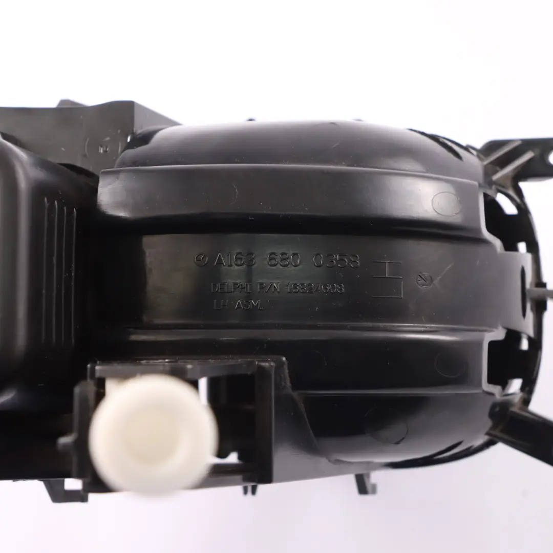 Left Side N/S Cup Drink Holder Anthracite to Mercedes ML W163 2 with Part number A1636800358 Mercedes ML W163 2 Left Side N/S Cup Drink Holder Anthracite - SKU A1636800358-2 - Part number A1636800358